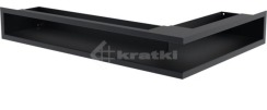 Решітка для каміну Kratki Luft 45S NL 60x40x9 графітова (LUFT/NL/9/40/45S/G)