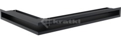 Решітка для каміну Kratki Luft 45SF NP 40x60x6 графітова (LUFT/NP/6/40/45S/G/SF)