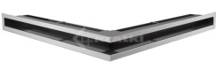 Решітка для каміну Kratki Luft 45SF NS 56x56x6 шліфована (LUFT/NS/60/45S/SZ/SF)