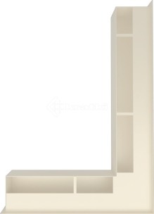 Решітка для каміну Kratki Luft 45SF NP 54,7x76,6x9 кремова (LUFT/NP/90/45S/K/SF). Фото 3