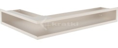 Решітка для каміну Kratki Luft 45SF NP 40x60x9 кремова (LUFT/NP/9/40/45S/K/SF)