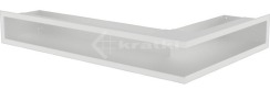 Решітка для каміну Kratki Luft 45SF NL 60x40x9 біла (LUFT/NL/9/40/45S/B/SF)