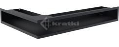 Решітка для каміну Kratki Luft 45SF NP 40x60x9 графітова (LUFT/NP/9/40/45S/G/SF)