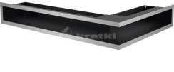Решітка для каміну Kratki Luft 45SF NL 60x40x9 шліфована (LUFT/NL/9/40/45S/SZ/SF)
