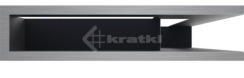 Решітка для каміну Kratki Luft 45SF NP 40x60x9 шліфована (LUFT/NP/9/40/45S/SZ/SF). Фото 2