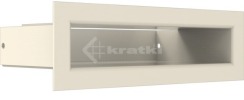 Решітка для каміну Kratki Tunel 6x20 кремова. Фото 3