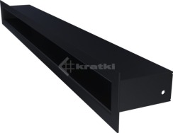 Решітка для каміну Kratki Tunel 6x60 графітова. Фото 3