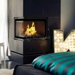 Каминная топка Kratki Maja 8 левая BS Deco. Фото 5